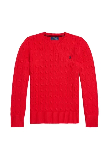 Sweter dziecięcy Polo Ralph Lauren czerwony