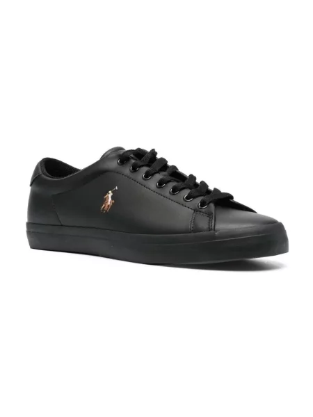 Sneakersy Polo Ralph Lauren skórzane czarne