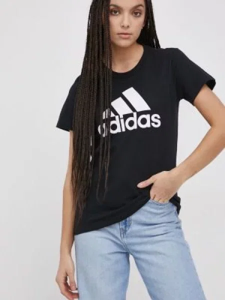 Tricou Adidas cu autograf negru