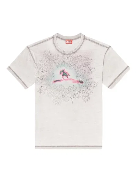 Tricou Diesel gri