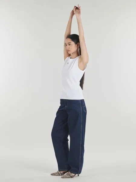 Top Calvin Klein Jeans alb