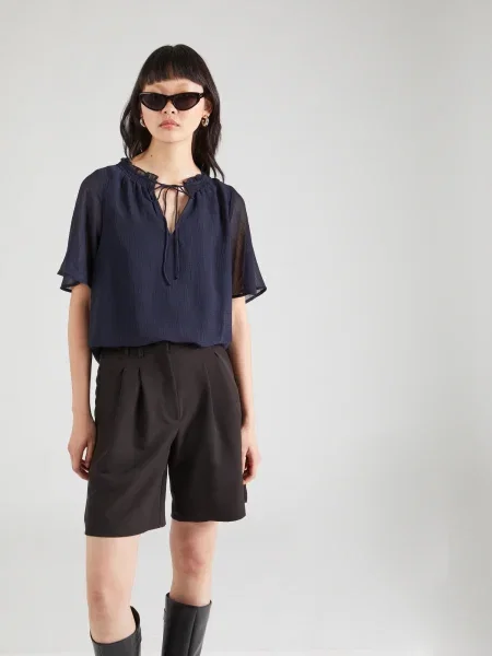 VERO MODA Bluză VMEMILIE bleumarin