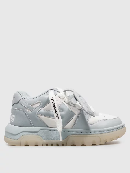 Шкіряні кросівки OOO Chunky Off-white блакитні