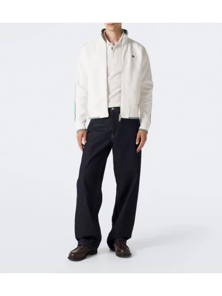 Tricou polo Burberry alb