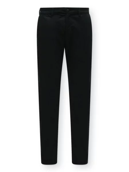 S.Oliver BLACK LABEL Pantaloni eleganți negru