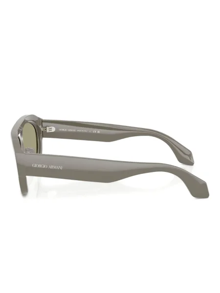 Ochelari de soare ovali Giorgio Armani gri