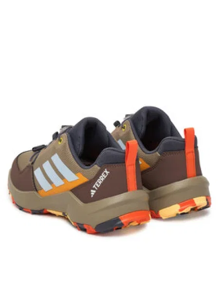 Bakancs adidas Terrex Speed Lacing Khaki narancsszínű