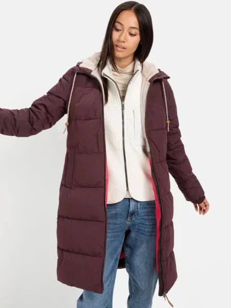 Зимова куртка Camel Active бордовий