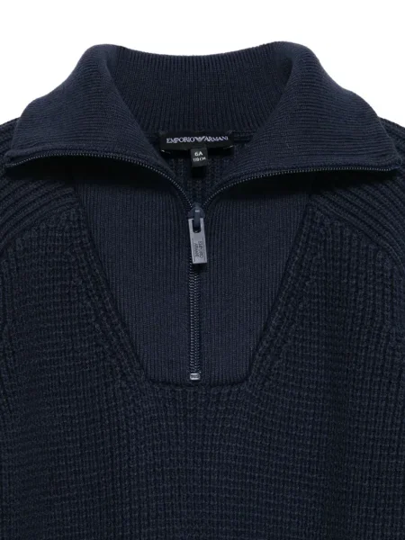 Πουλόβερ Emporio Armani μπλε