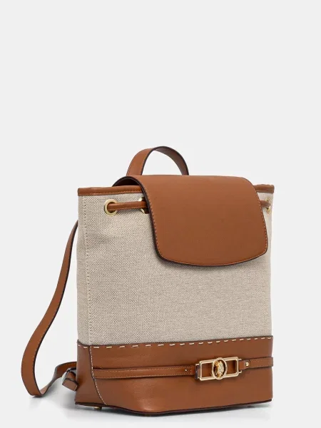 U.S. Polo Assn. plecak Marple mały gładki beżowy