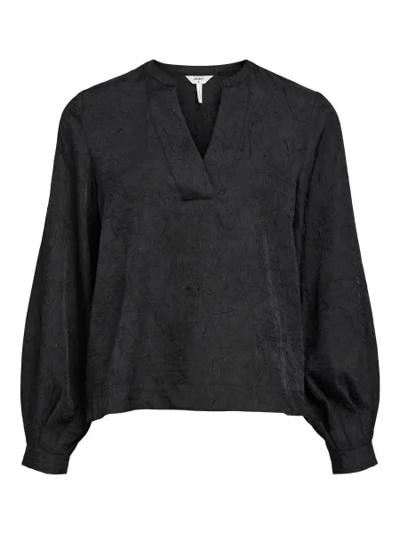 OBJECT Bluză OBJJOHNSON' negru