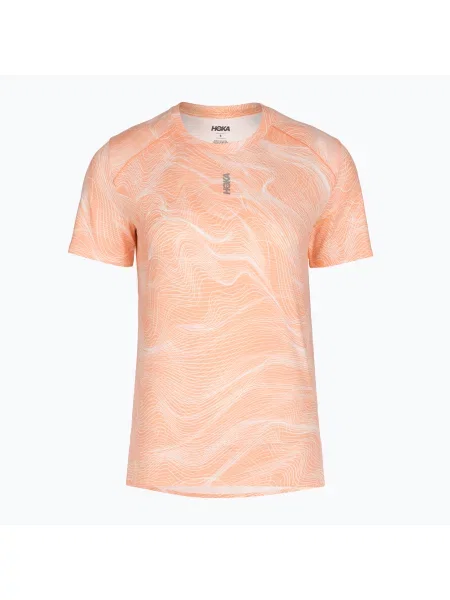 Tricou de alergare pentru femei HOKA EveryRun CLF PRT sunstone print