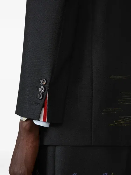 Blejzer Thom Browne s vezom crna