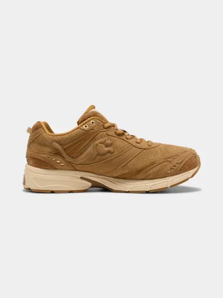 Замшевые повседневные кроссовки Puma Suede коричневые