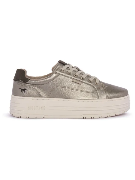 Pantofi Mustang bej