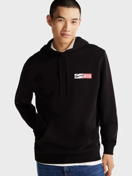 Худі Tommy Jeans чорне
