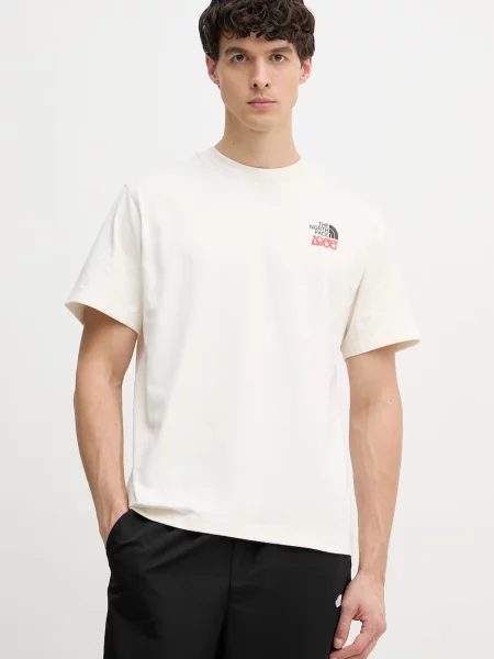 The North Face T-shirt MOTION beżowa
