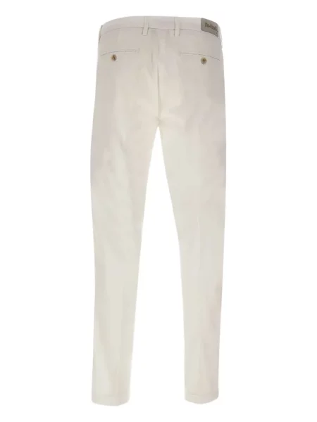 Pantaloni chino Re-hash alb