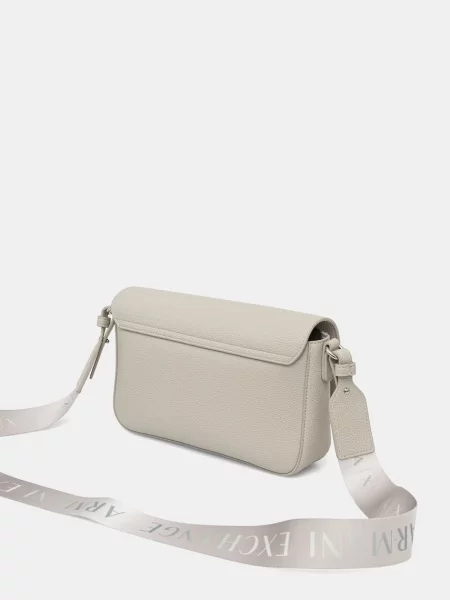 Armani Exchange torbica čez ramo iz umetnega usnja zelena