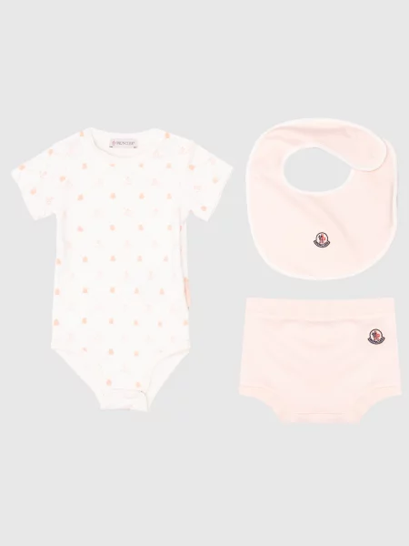 Детский комплект трусиков Moncler Enfant розовый
