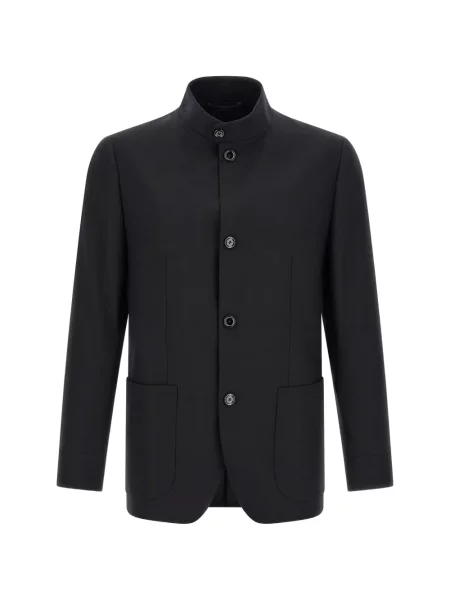 Gulerat sacou Lardini negru