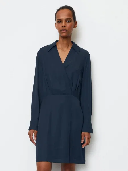Платье мини Marc O'polo без косточек синее