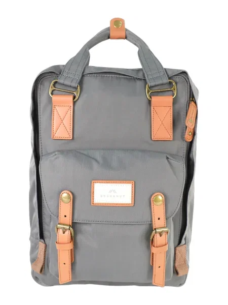 Doughnut rucsac Macaroon mare neted gri