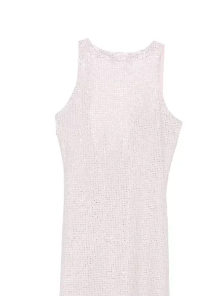 Maksi sukienka maxi Twenty Fourhaitch drapowana garniturowa różowa