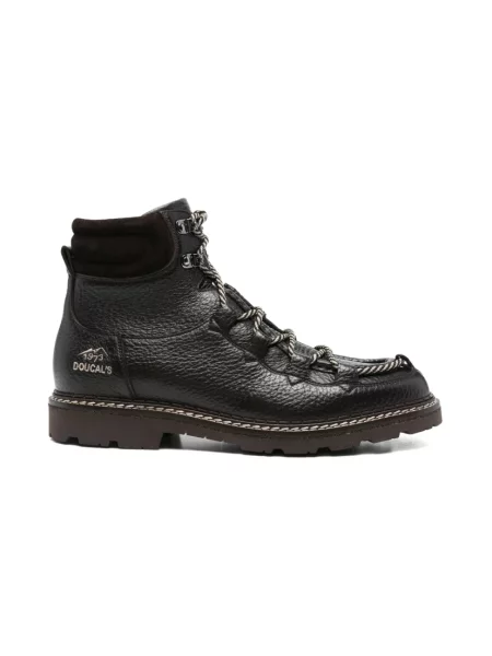 Buty do kostki Doucal's skórzane brązowe