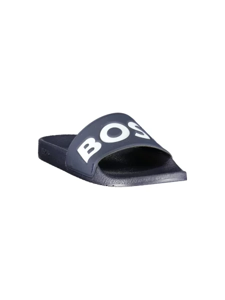 Trampki Boss z paskiem niebieskie