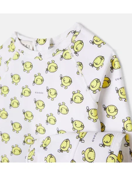 Gyerek napkalap Gucci sárga
