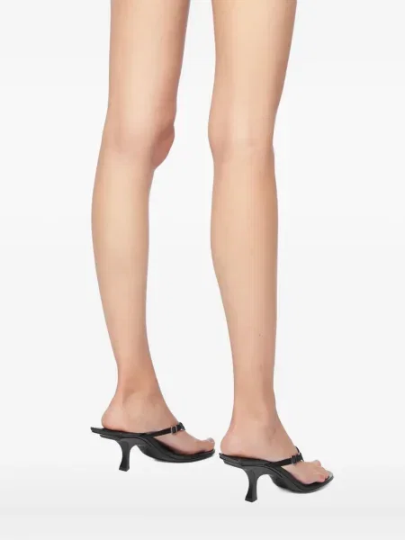 Chiloți tanga The Attico negru