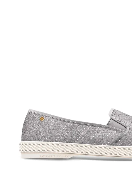 Pantofi loafer Riviera din piele de căprioară gri