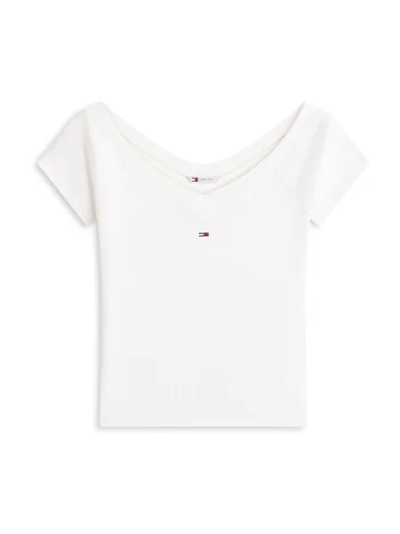 Tommy Jeans Tričko bílá