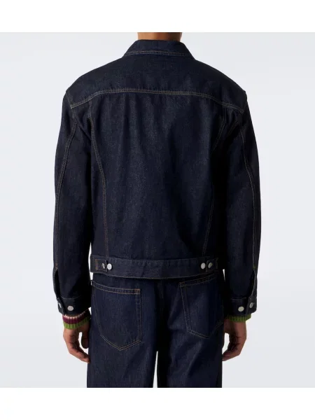 Geacă de blugi Dries Van Noten albastru