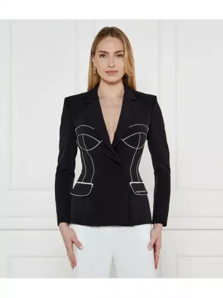 Elisabetta Franchi Sacou negru