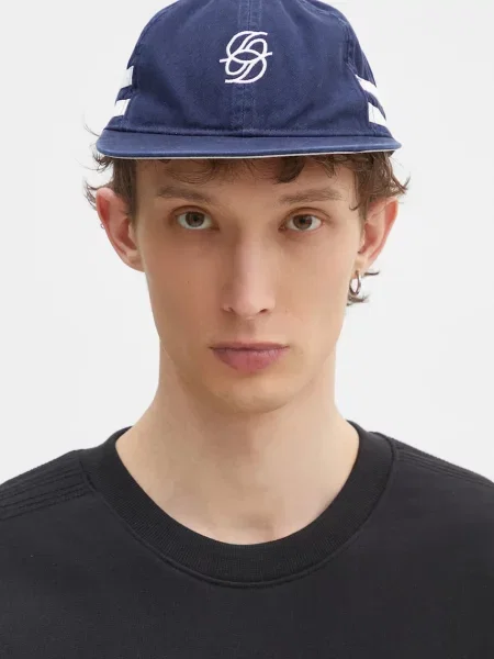 Καπέλο του μπέιζμπολ Drôle de Monsieur La Casquette D Miroir ναυτικό μπλε