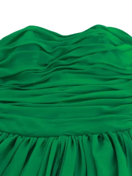 Rochie midi Dolce & Gabbana de mătase verde