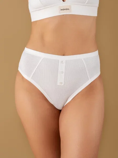 Труси brabrabra Ніжний дотик молочний