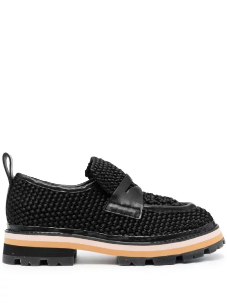 Pantofi loafer Ash din piele negru