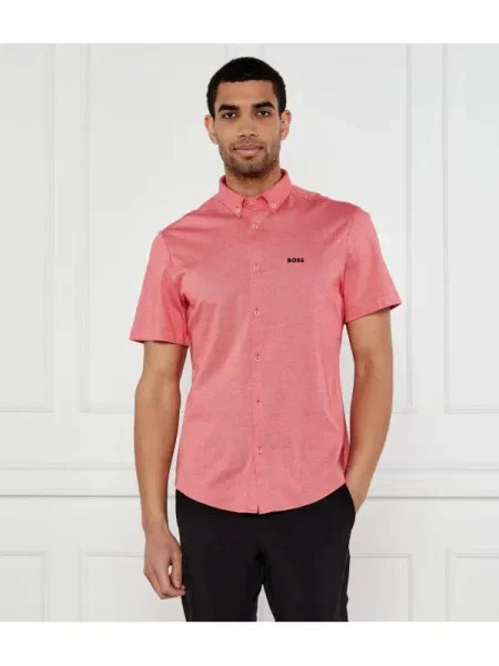 BOSS GREEN Cămașă B_MOTION_S | stretch roșu