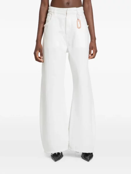 Jeansy Ssheena białe