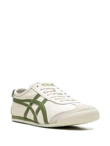Маратонки Onitsuka Tiger с тигров принт зелено