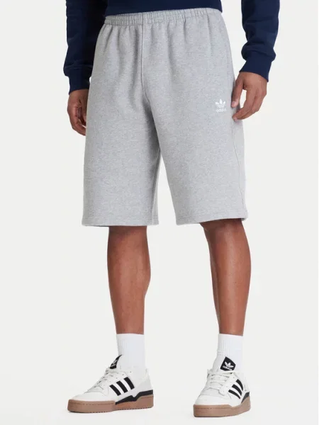 Adidas Szorty sportowe Trefoil Essentials szary