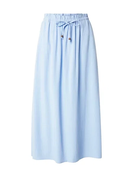 ONLY Fustă midi Solvi celest albastru