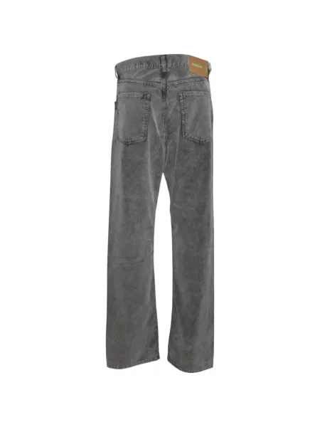 Pantaloni Haikure de catifea cord gri
