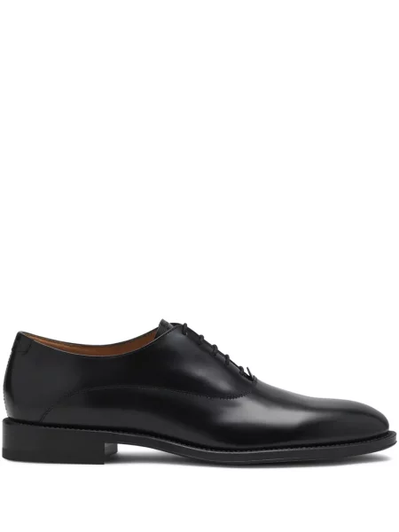 Oxford Lanvin din piele negru