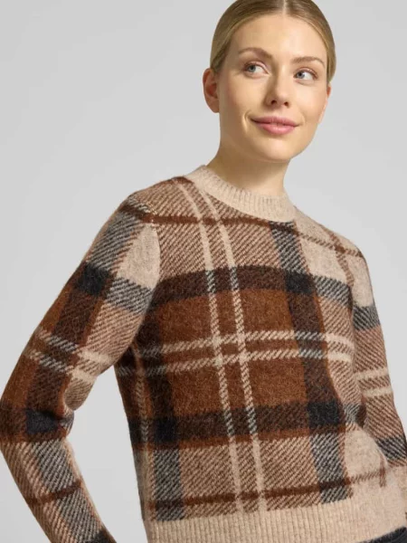 Barbour Sweter Glendyn Z Alpaki beige beżowy
