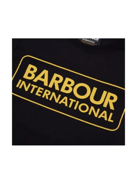 Koszulka Barbour z nadrukiem czarna