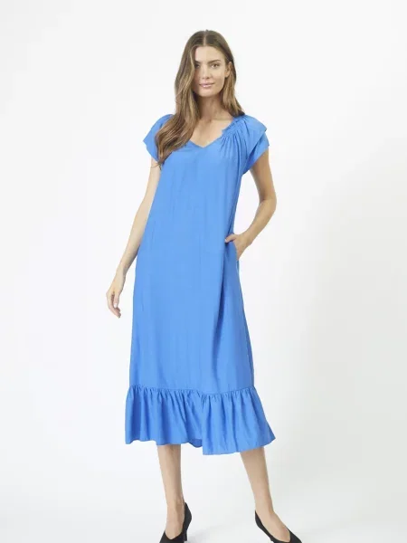 Co'couture Rochie Sunrise denim albastru